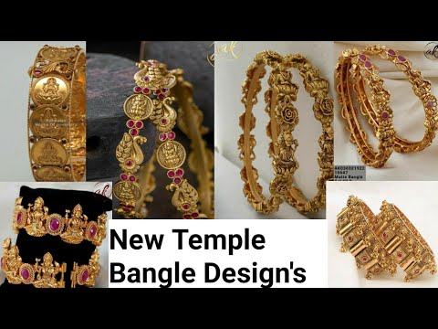 Latest Temple Jewellery Bangle Collection||South Indian Bangles Design's||Trending Wedding Jewellery