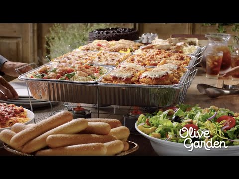 This Is Catering Brought To You By Olive Garden Youtube
