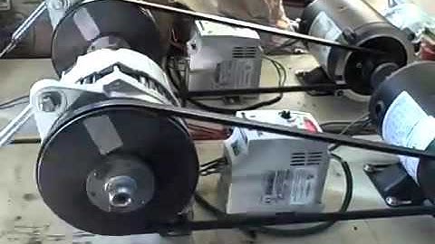 Synchronizing AC generators