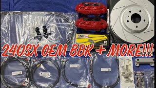 Z32 Calipers + Z33 Track Rotors + GKTech + Chase Bays = Nissan 240sx Brake Upgrade by Battle Scar Garage 1,534 views 1 year ago 9 minutes, 58 seconds