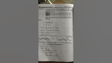 Static quality control x chart and r chart