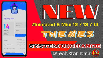 New Animated miui theme! whastapp ui  & System ui change! Best 12 / 13 / 14 miui theme!