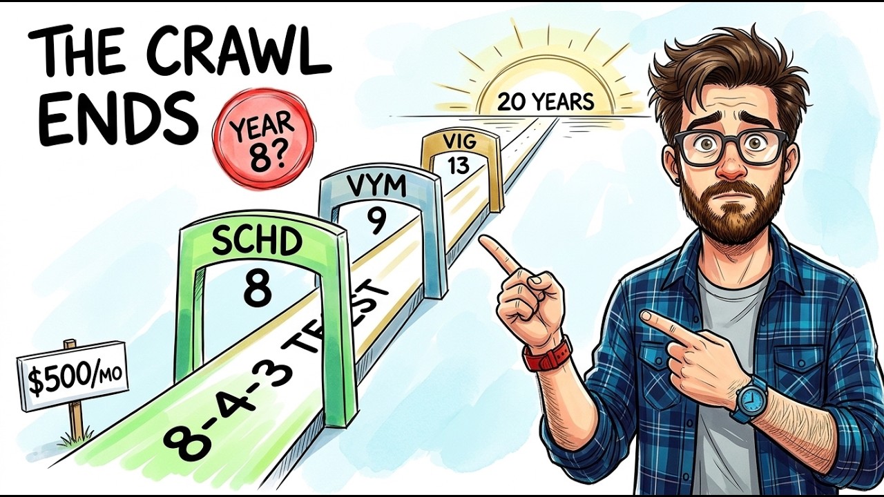 8-4-3 Rule Tested: 20 Years of VIG, VYM & SCHD Dividend Data