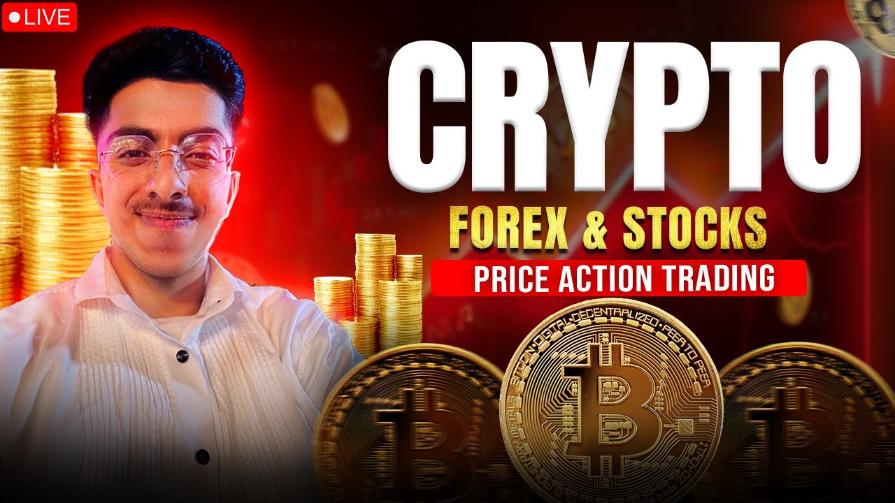 Live Forex & Crypto Trading | BTCUSD, ETHUSD, Gold (XAUUSD | Prop Firm Challenge 2025