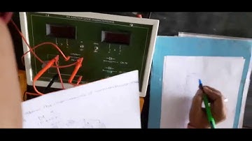 Basic Electronics Lab, Experiment no. 01
