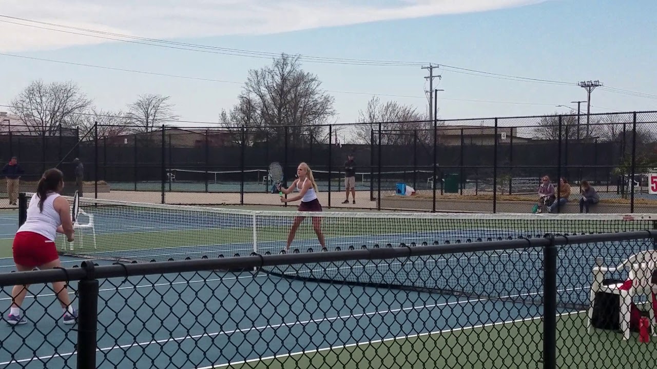 Holland Christian vs Holland No  1 doubles rally