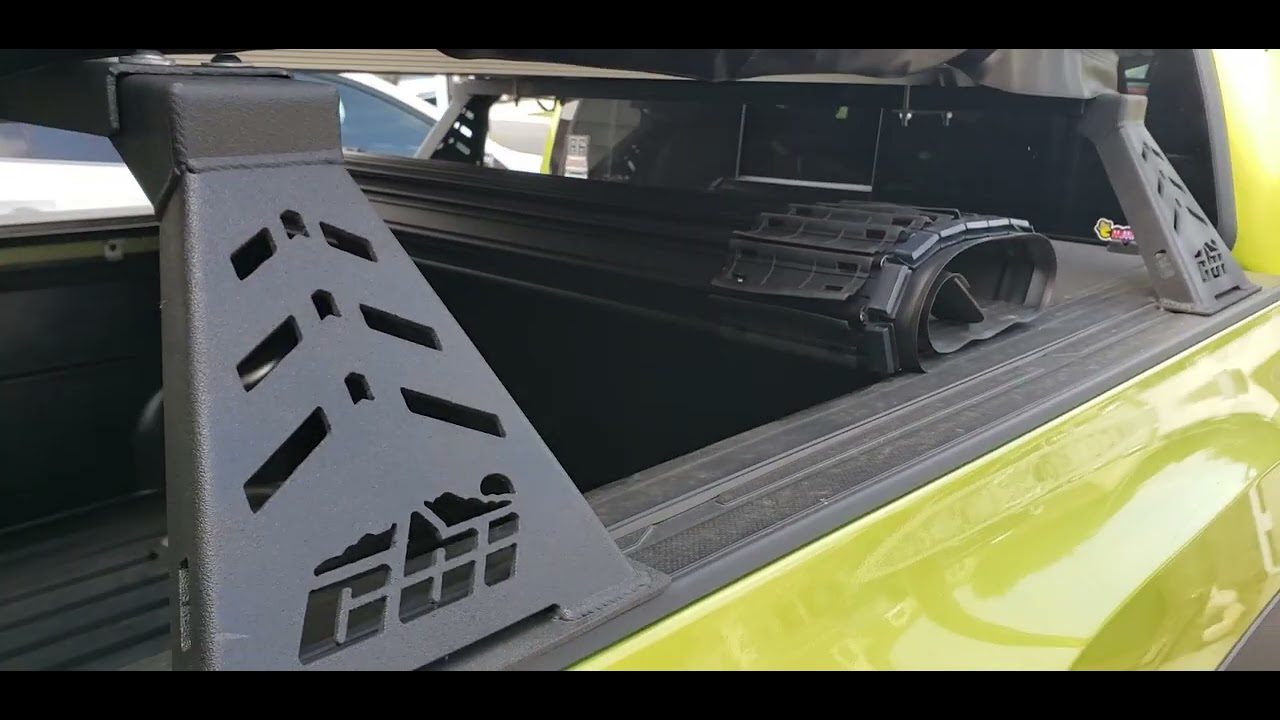 Cbi bed bars modified to work with tonneau cover. YouTube