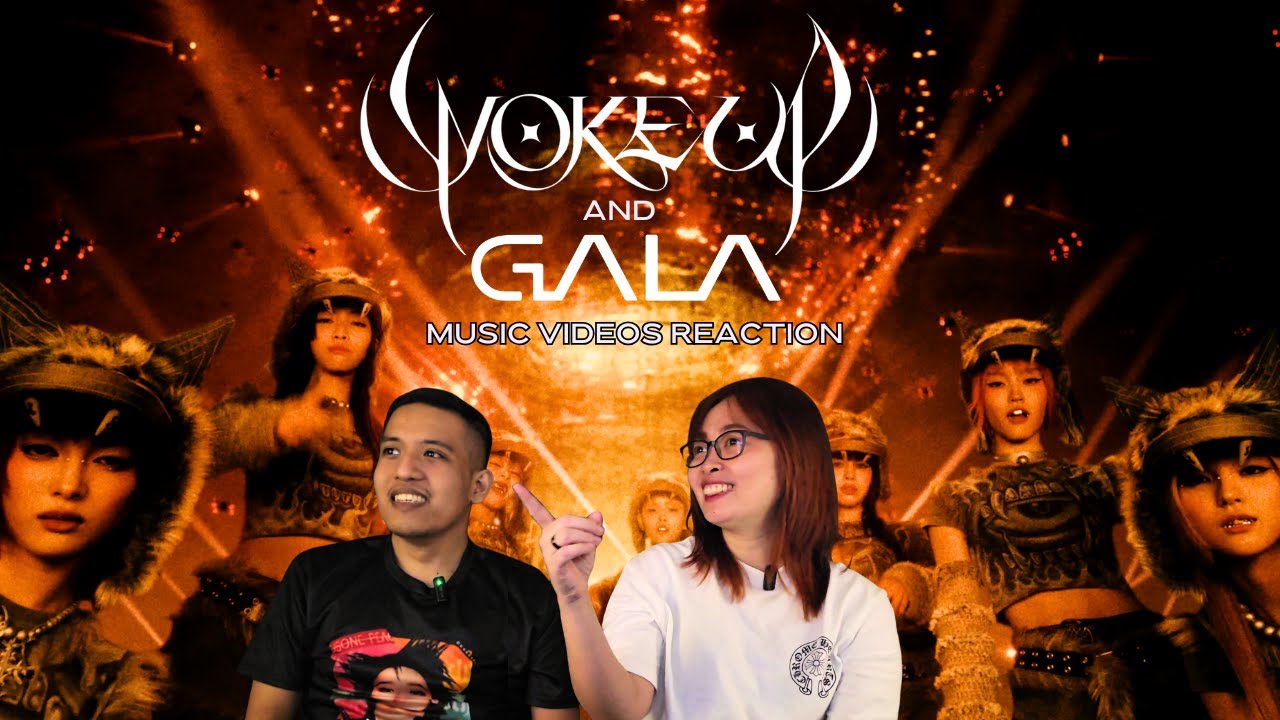 Реакция на музыкальные клипы WOKE UP и GALA | XG