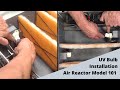 Hitech air solutions  model 101  uvc bulb installation and removal