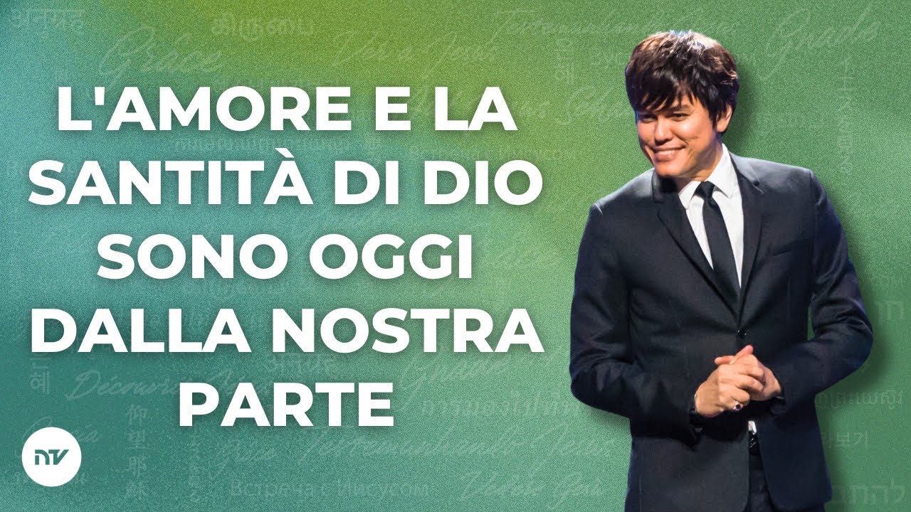 L'amore e la santità di Dio sono oggi dalla nostra parte | Joseph Prince | New Creation TV Italiano