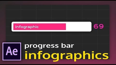 How to create a simple progress bar – infographics element in After Effects