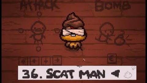 The Binding of Isaac Repentance DLC Challenges: Scat Man