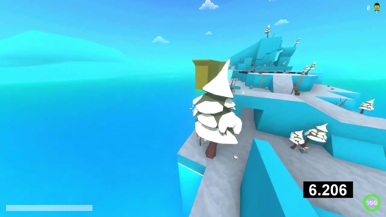 Sussy Slope Any% speedrun - 7.95s (PB) Crab Game