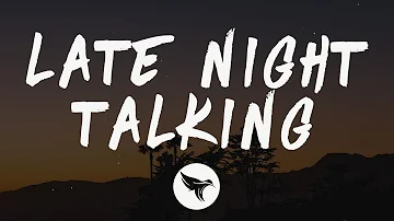 Harry Styles - Late Night Talking (Lyrics)