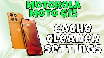 Motorola Moto G15 Clear Cache || How to clear cache || Cache cleaner settings