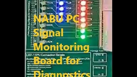 Uncover NABU PC Signal Monitor Board Secrets