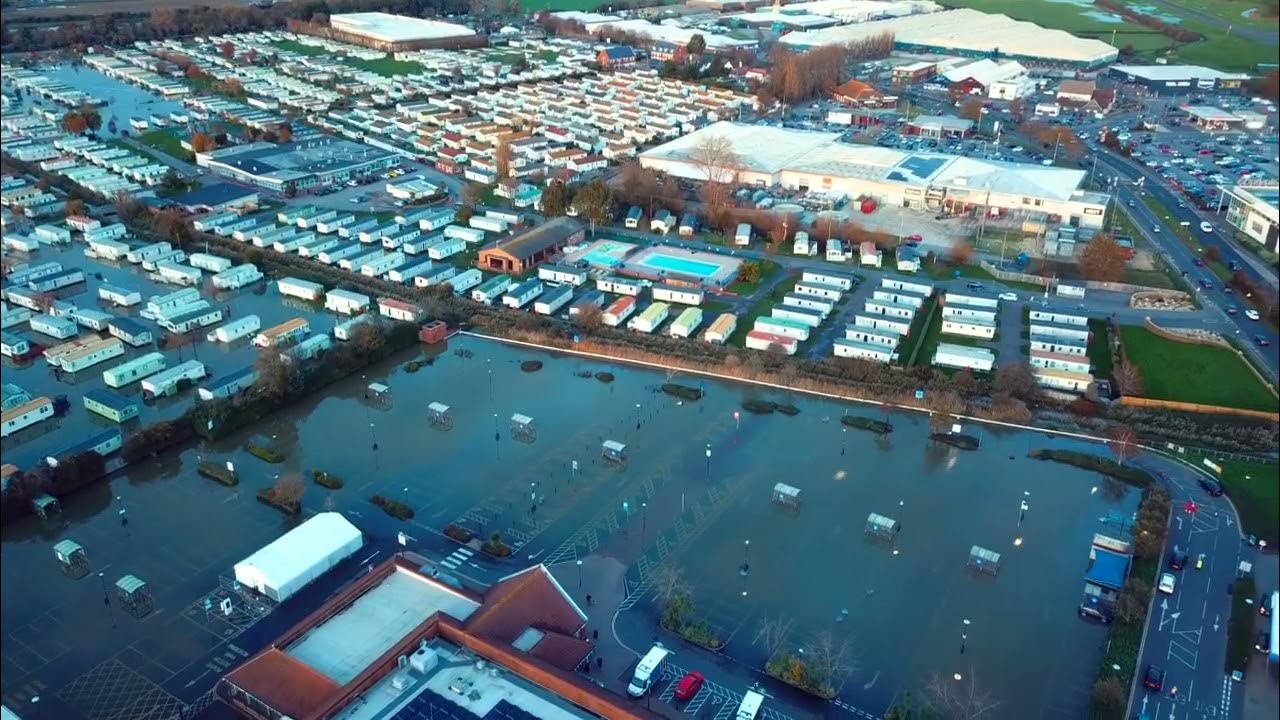 Bognor Regis Tesco's car park flooded in November 2022 YouTube