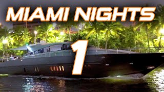 Miami River Yachts Party All Night Long / ZIPZAPPOWER / Miami Nights 1