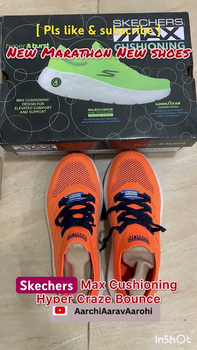 Skechers Max Cushioning Hyper Craze Bounce - É tipo correr nas nuvens 