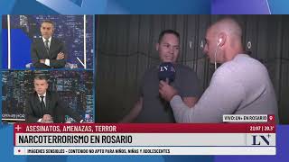 Narcoterrorismo en Rosario: vecinos con miedo a salir a la calle
