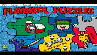Playskool Puzzles PC Gameplay