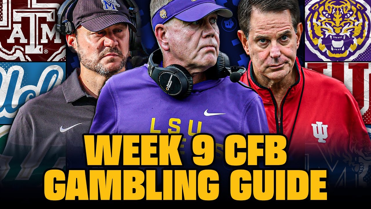 Best College Football Bets for Week 9 + Memphis HC Ryan Silverfield Interview