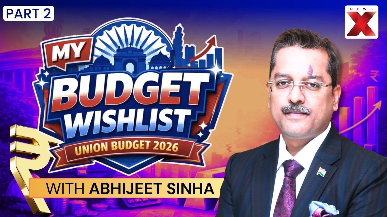 My Budget Wishlist With NHEV Director Abhijeet Sinha | NewsX Budget 2026 Special
