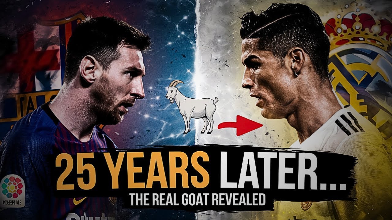 Goat Ronal After 25 Years, The GOAT Debate Is Finally Over! Messi vs Ronaldo # ...