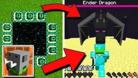 How to Make END PORTAL in Craftsman: Building Craft