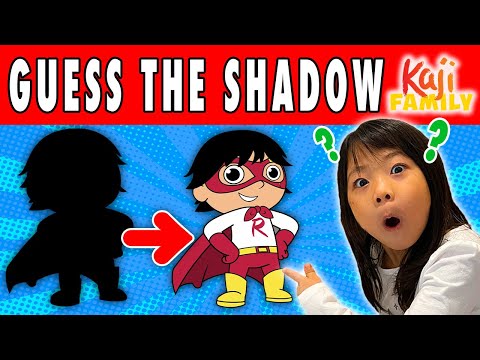 GUESS the CHARACTER by the SHADOW!