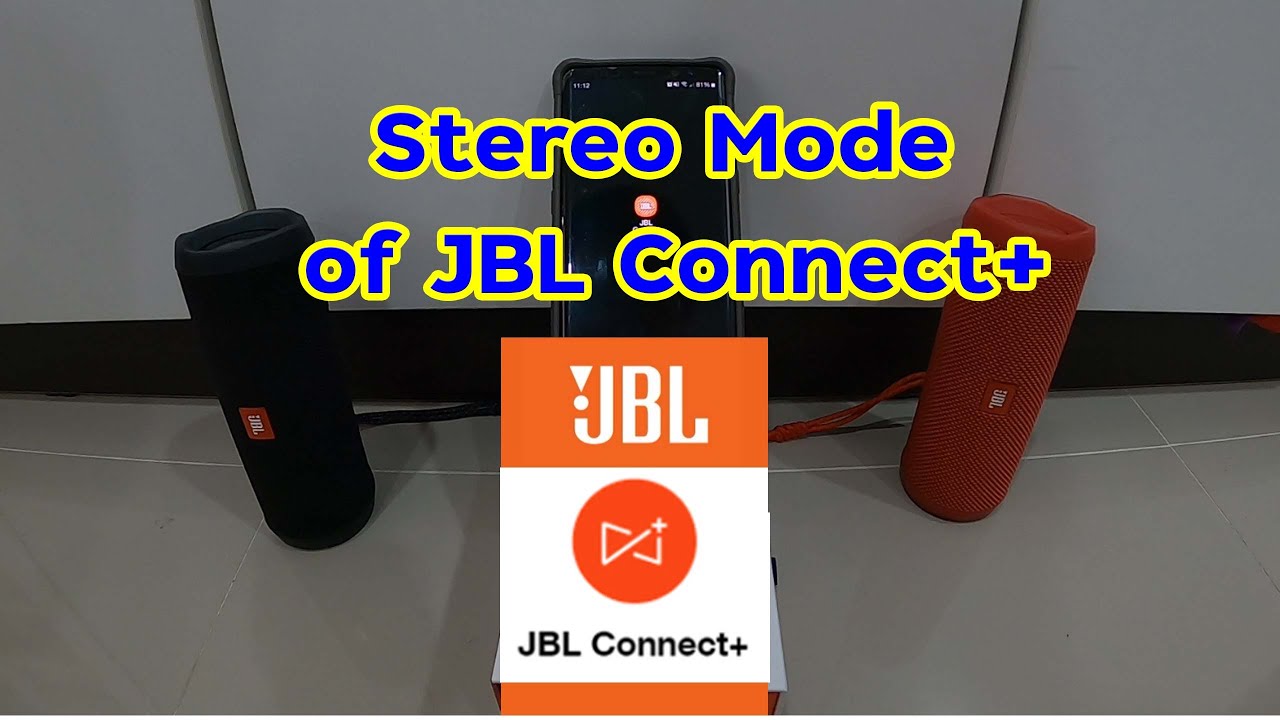 Champagne klip indeks How to play Stereo Mode of JBL Connect - YouTube