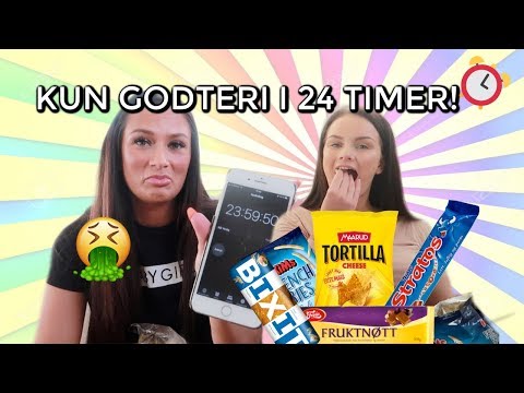 SPISER KUN GODTERI I 24 TIMER *hva skjer med kroppen*