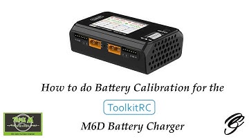 How to do Battery Voltage Calibration in the ToolkitRC M6D Smart Charger
