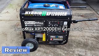DuroMax XP12000EH Dual Fuel Portable Generator - Review 2023