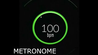 100 bpm metronome