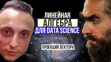 Проекция вектора. Линейная алгебра для Data Science и Машинного обучения. #datascience #математика