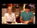 Tatiana Volosozhar & Maxim Trankov - interview on the show "Central television" NTV