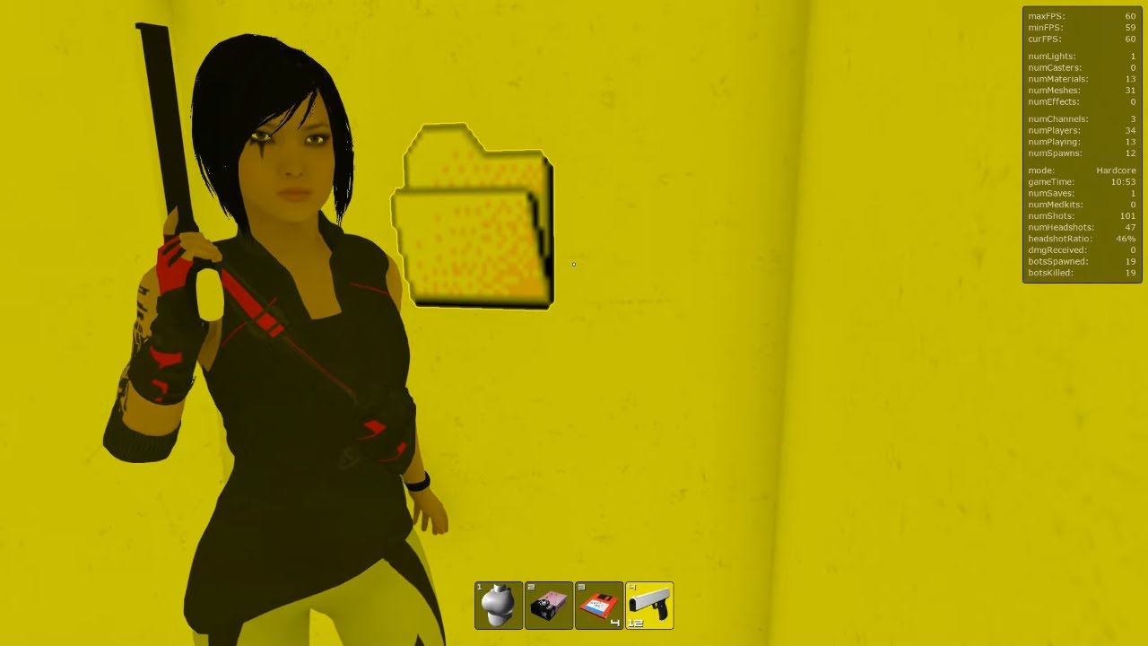 Video thumbnail for Let's Play - Faith as Haydee, HaydeeOS Rebooted - Pink Zone Walkthrough (Hardcore)