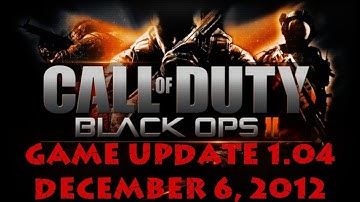 BO2 Game Update (1.04) Notes (PS3) and Did Treyarch Destroy Search & Destroy?
