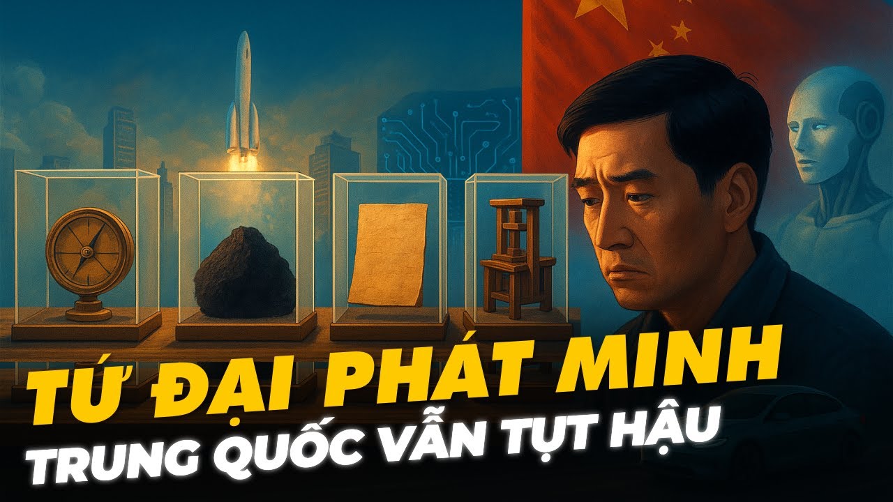 VÌ SAO TRUNG QUỐC CÓ TỨ ĐẠI PHÁT MINH NHƯNG VẪN TỤT HẬU?
