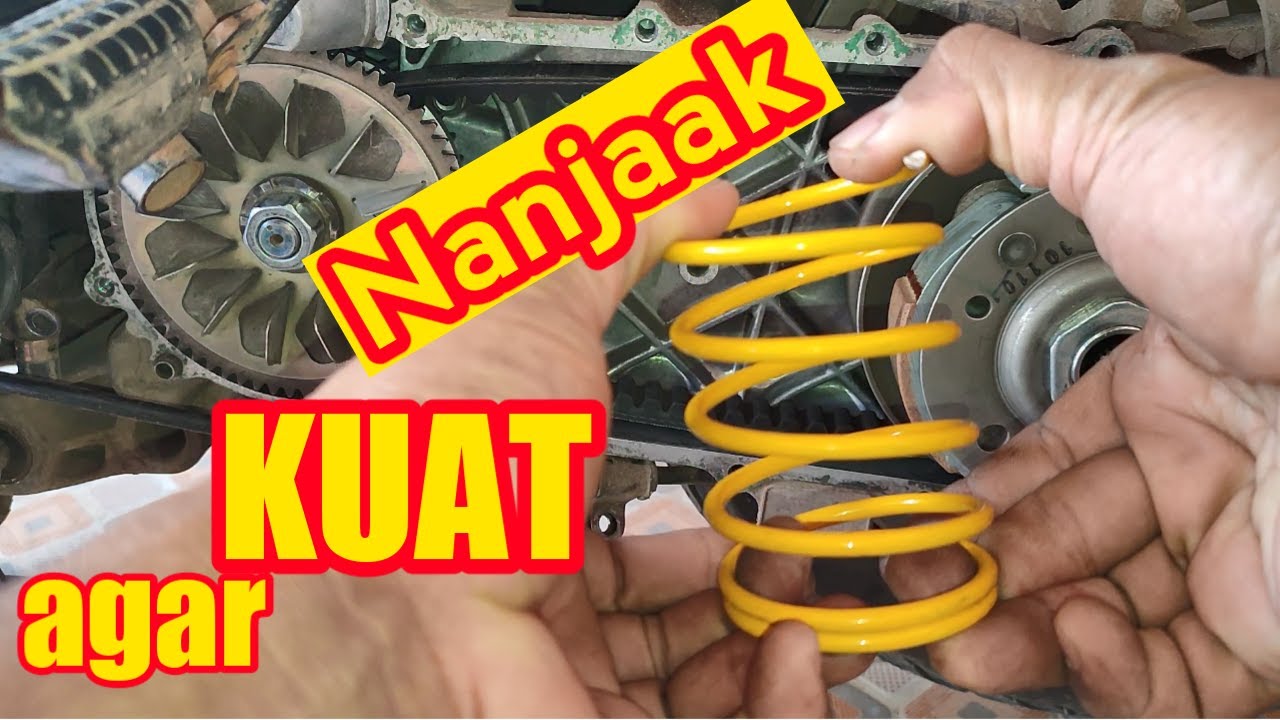 Cara agar vario 110 kuat nanjak