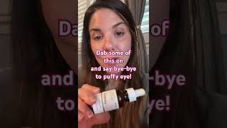 Ordinary Caffeine Eye Serum After Crying | Perimenopausal Puffiness Fix | Texas Mama Honest Review