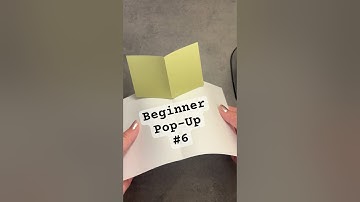 Make a V-Fold Pop-Up Card