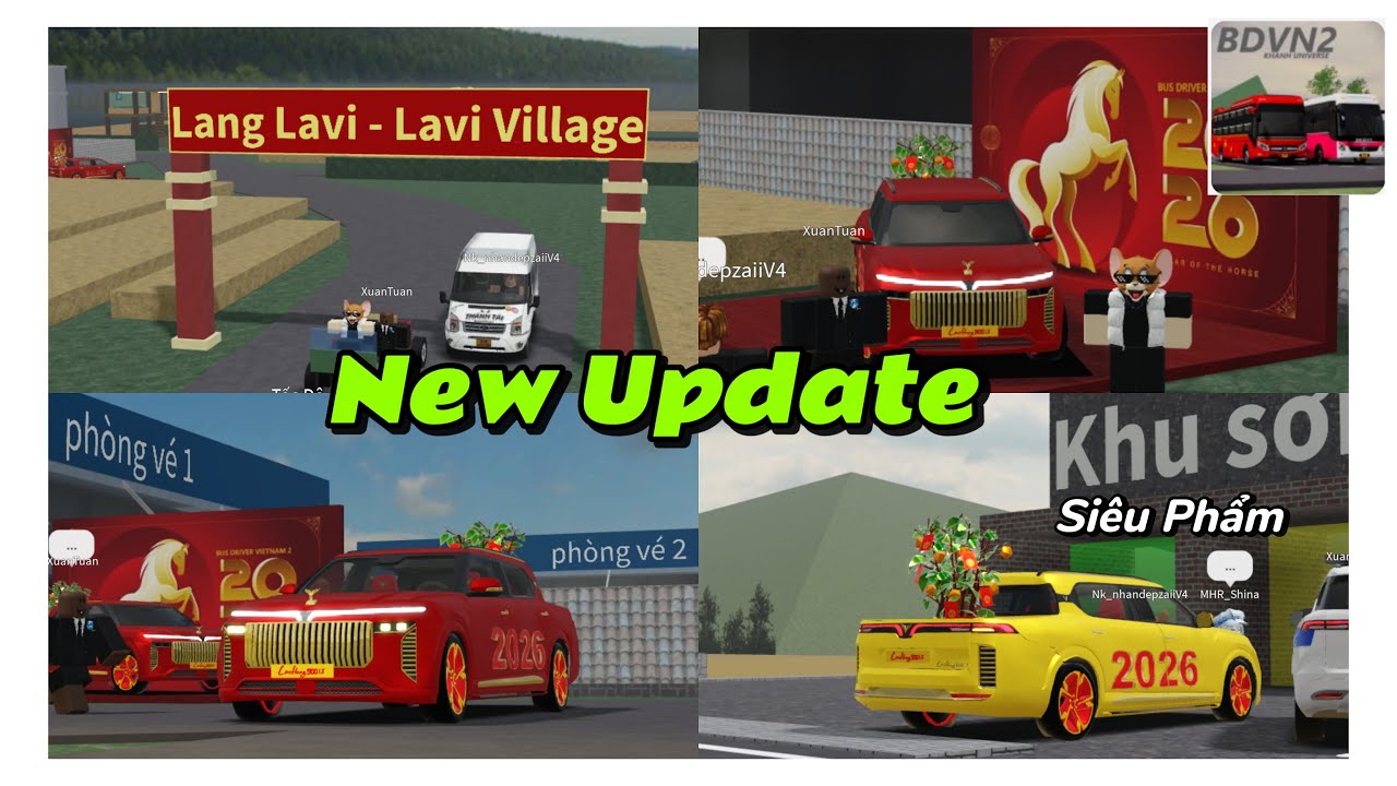 Bdvn2 || New Update Đầu Năm Mới Rất Hot Đó Nha #bdvn2 #busdrivervietnam2 #roblox 