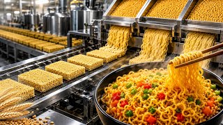 How Instand Noodles Are Made In Factory Complete Noodles Manufacturing Process