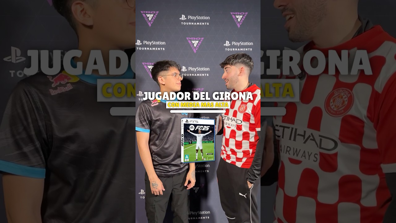¿QUIEN es el JUGADOR del GIRONA con MAS MEDIA en EAFC 25? 👀🕵️‍♂️