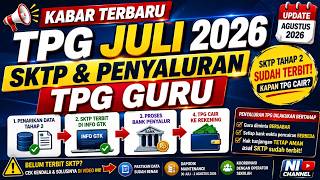 Latest Update on July 2026 TPG: Teacher Professional Allowance Disbursement and SKTP Status