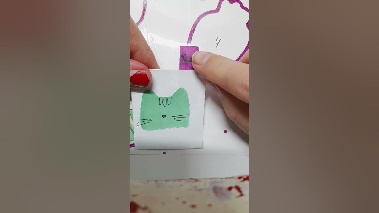 наклейки котик☘️🌿 - YouTube