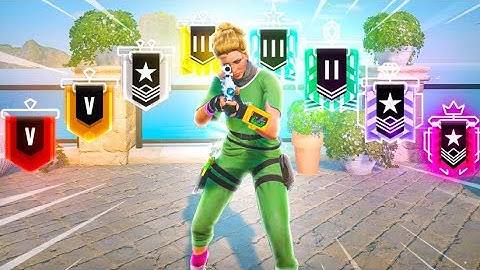 1v1 vs EVERY Rank in Rainbow Six Siege