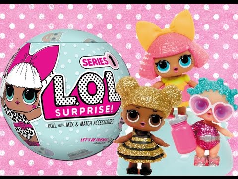 Куклы ЛОЛ Шары СЮРПРИЗЫ Видео для Детей | LOL Surprise Ball Baby Dolls